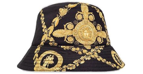 versace hat ebay|men Versace bucket hat.